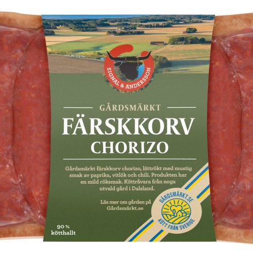 Gårdsmärkt Färskkorv Chorizo